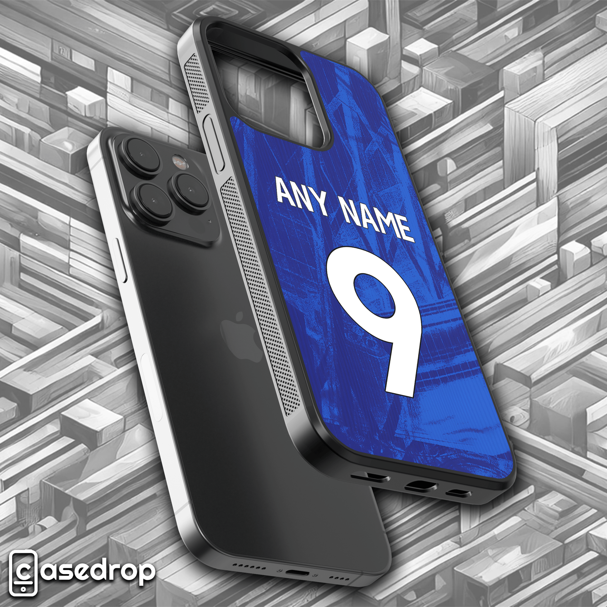 custom blue chelsea fc phone case 2025 kit edition for iPhone, Samsung and Google Pixel phone models