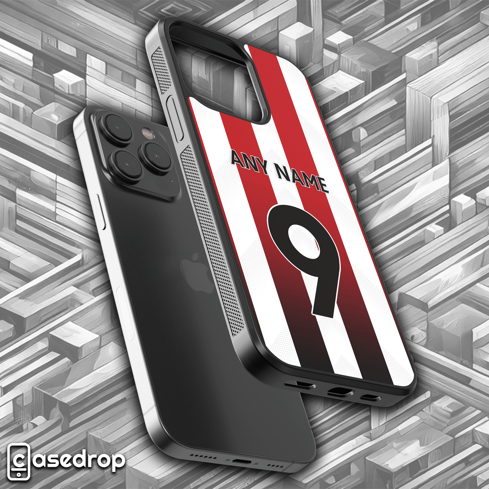 Brentford FC fan gift – personalised football shirt phone case