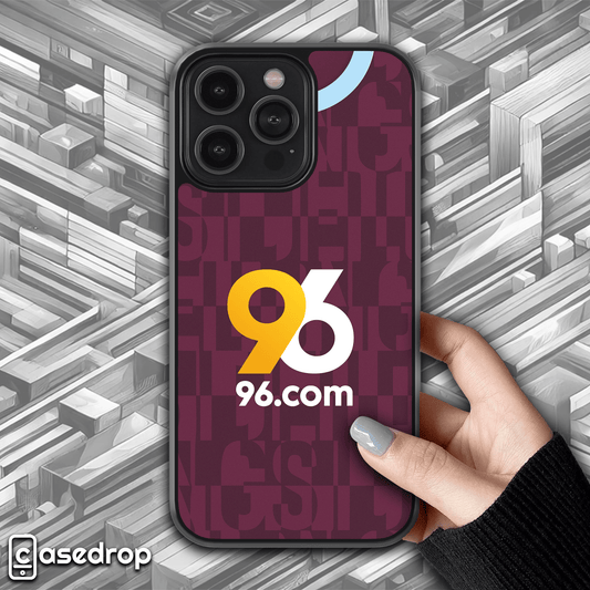 Burnley FC 2024 2025 home football kit phone case for iPhone, Samsung and Google Pixel phone models