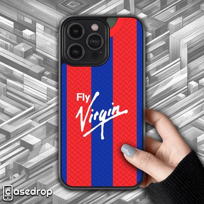 Crystal Palace 1990/91 retro football phone case for iPhone, Samsung & Google Pixel