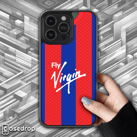 Crystal Palace 1990/91 retro football phone case for iPhone, Samsung & Google Pixel