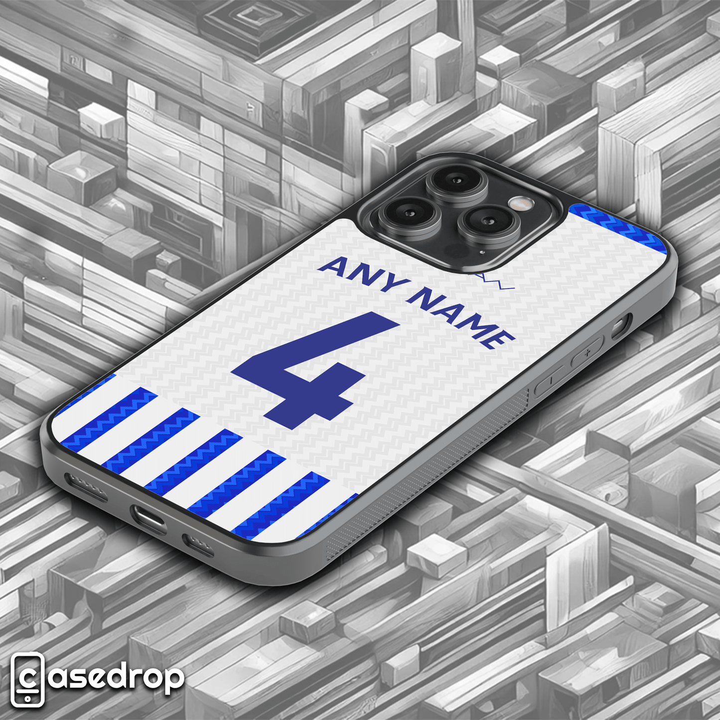 personalised name and number football case for Samsung Galaxy