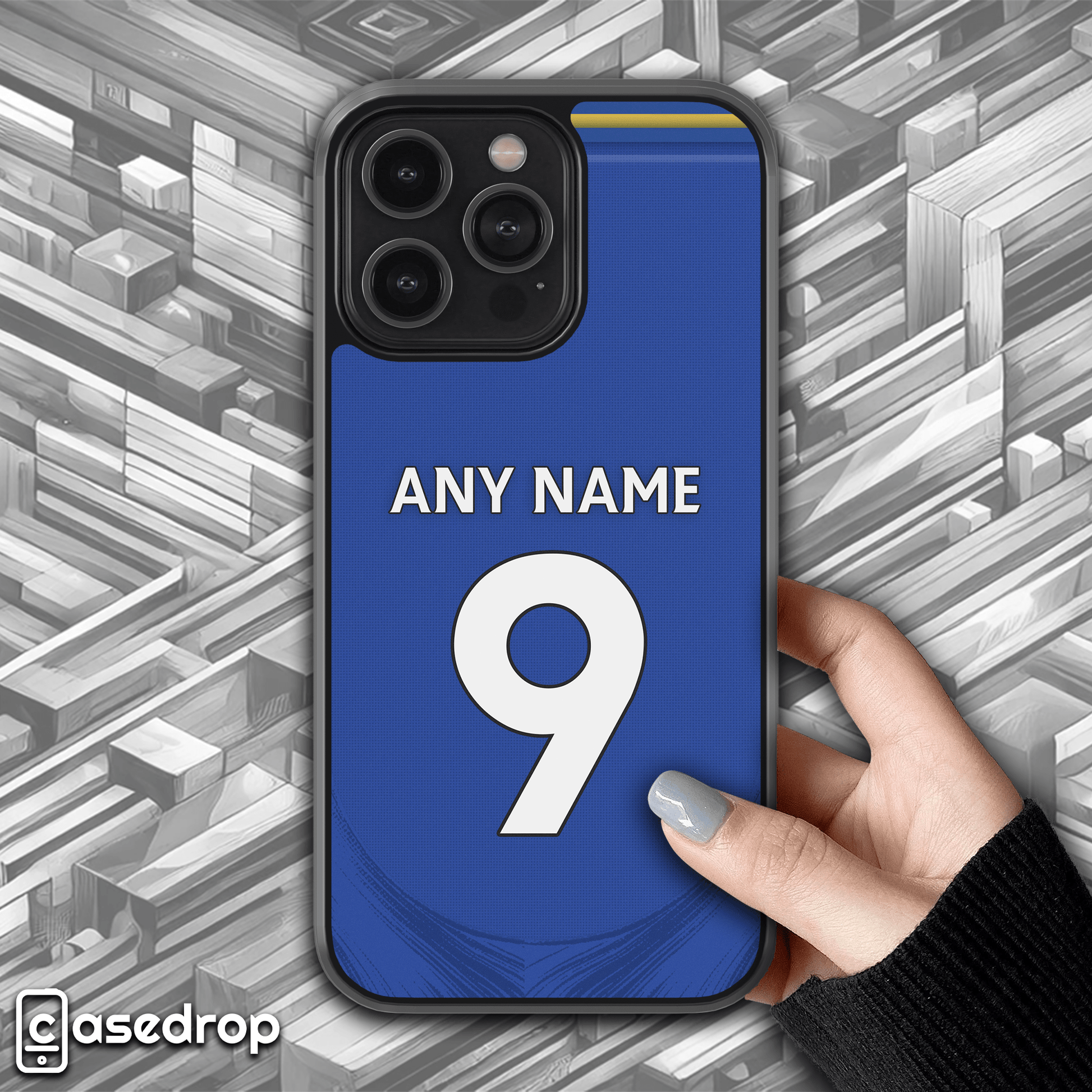 Leicester City 2024/25 personalised football phone case for iPhone, Samsung & Google Pixel