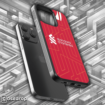 Liverpool 2025 home shirt design phone cover for football fans
