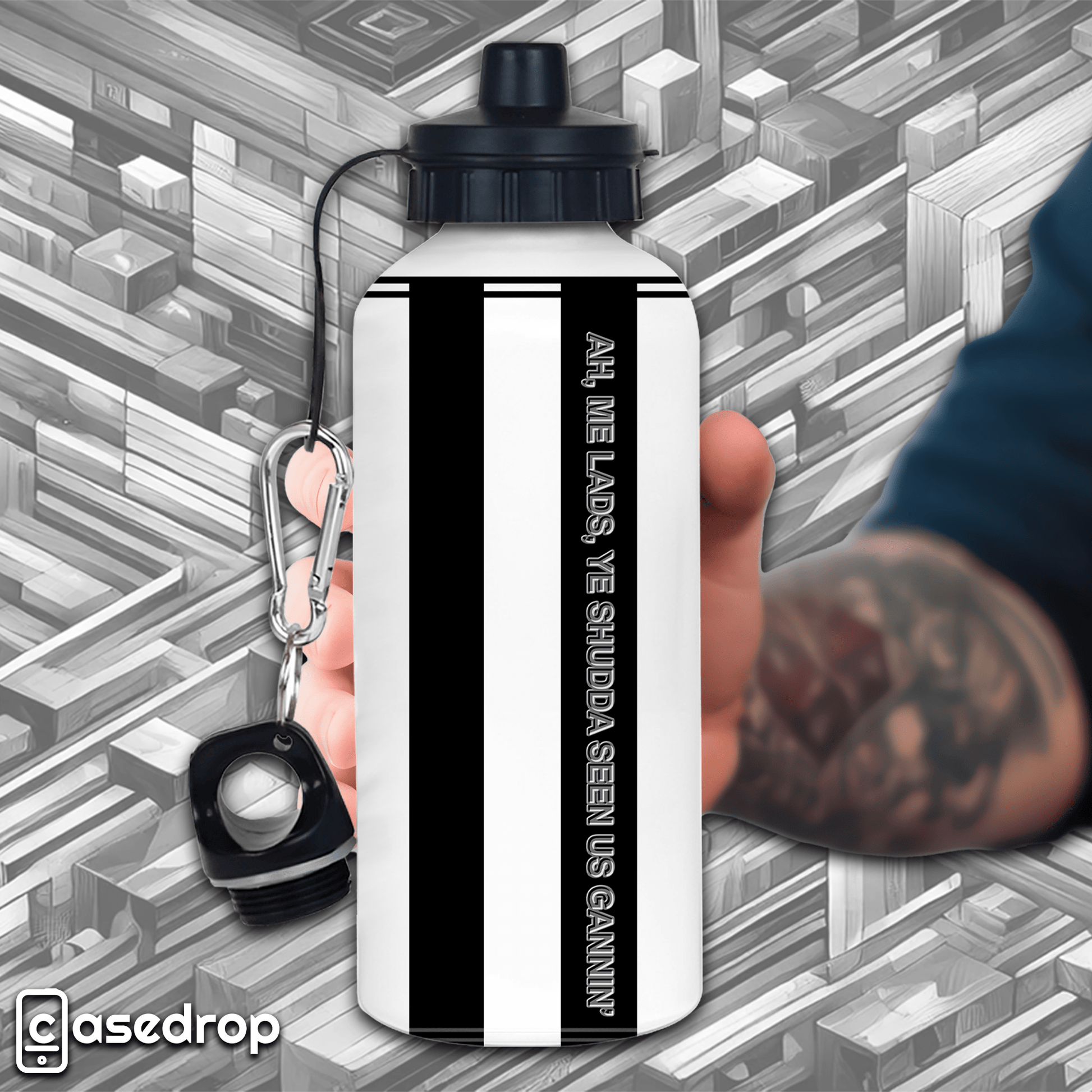 Newcastle gift idea with Toon Toon Black & White Army printed design