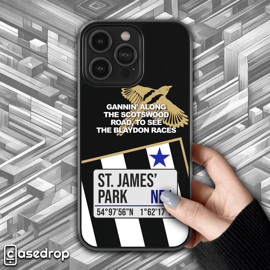 Personalised Newcastle Phone Case - St James' Park & Blaydon Races