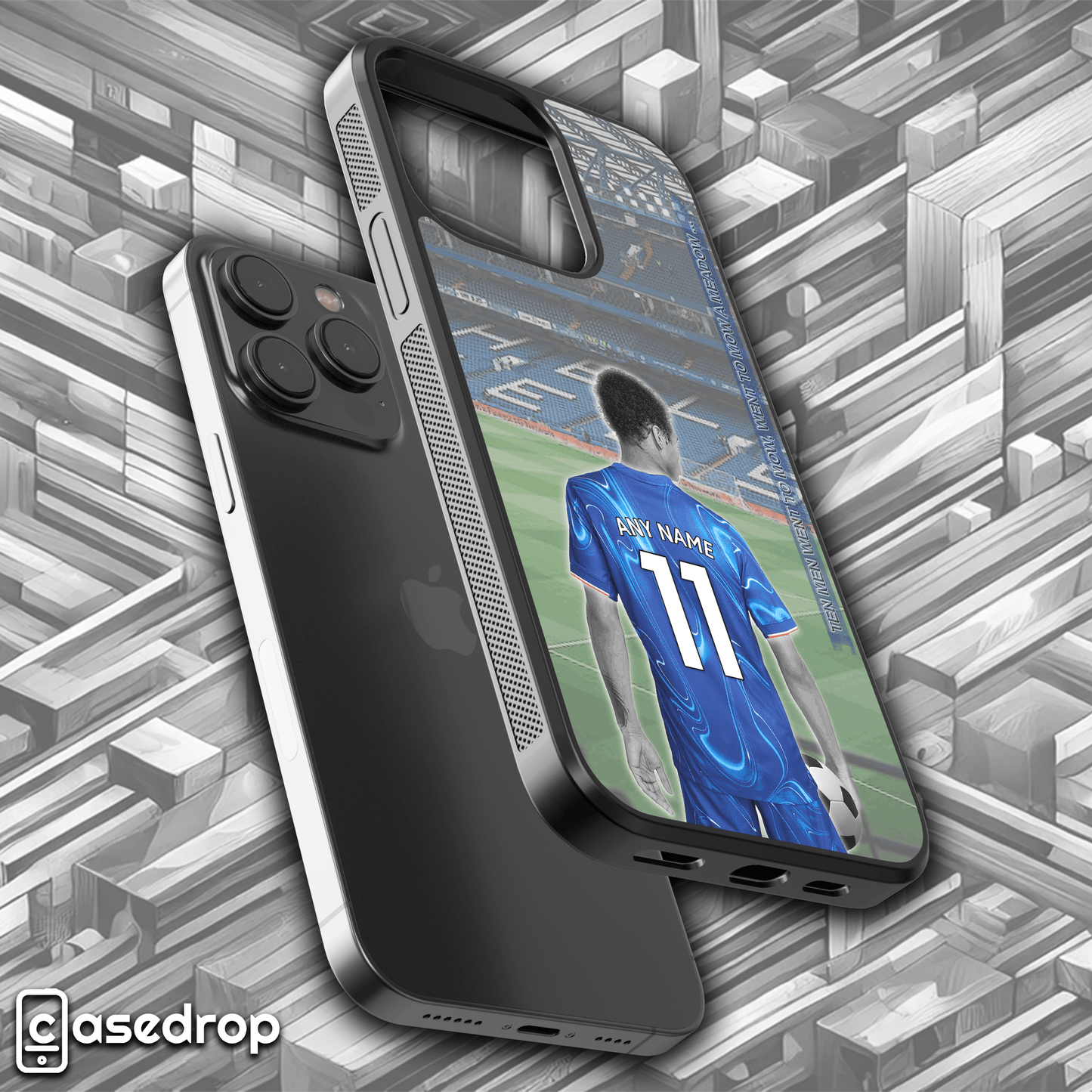 Custom Chelsea Football Kit Phone Case for iPhone, Samsung & Google