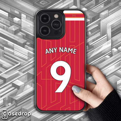 Personalised Liverpool Football Shirt Phone Case – Custom Name & Number