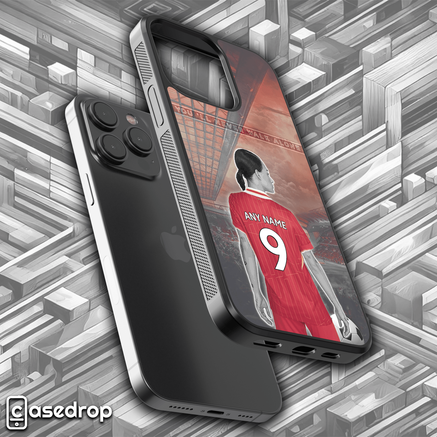 Liverpool fan gift – red football shirt phone case for multiple models