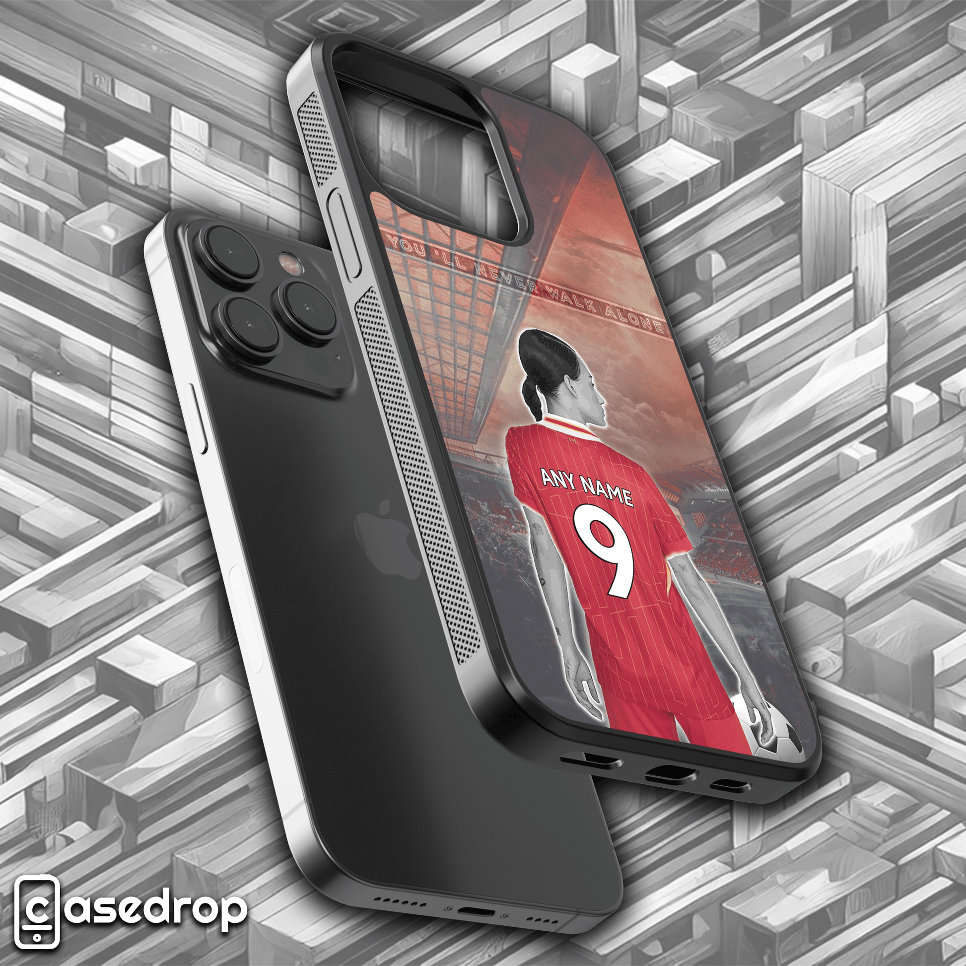 Liverpool fan gift – red football shirt phone case for multiple models