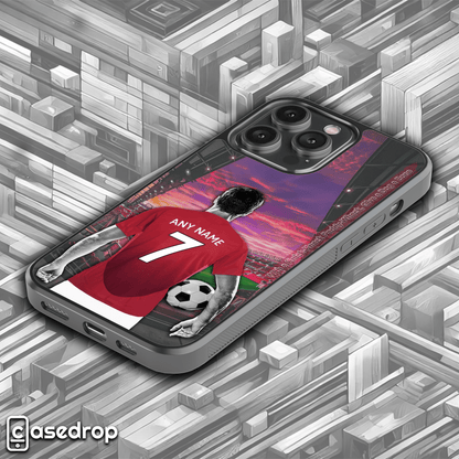 Old Trafford-Inspired Manchester United Phone Case with Custom Shirt