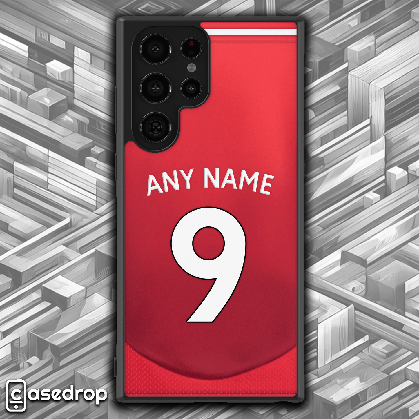 Personalised United Football Shirt Phone Case for iPhone, Samsung & Google
