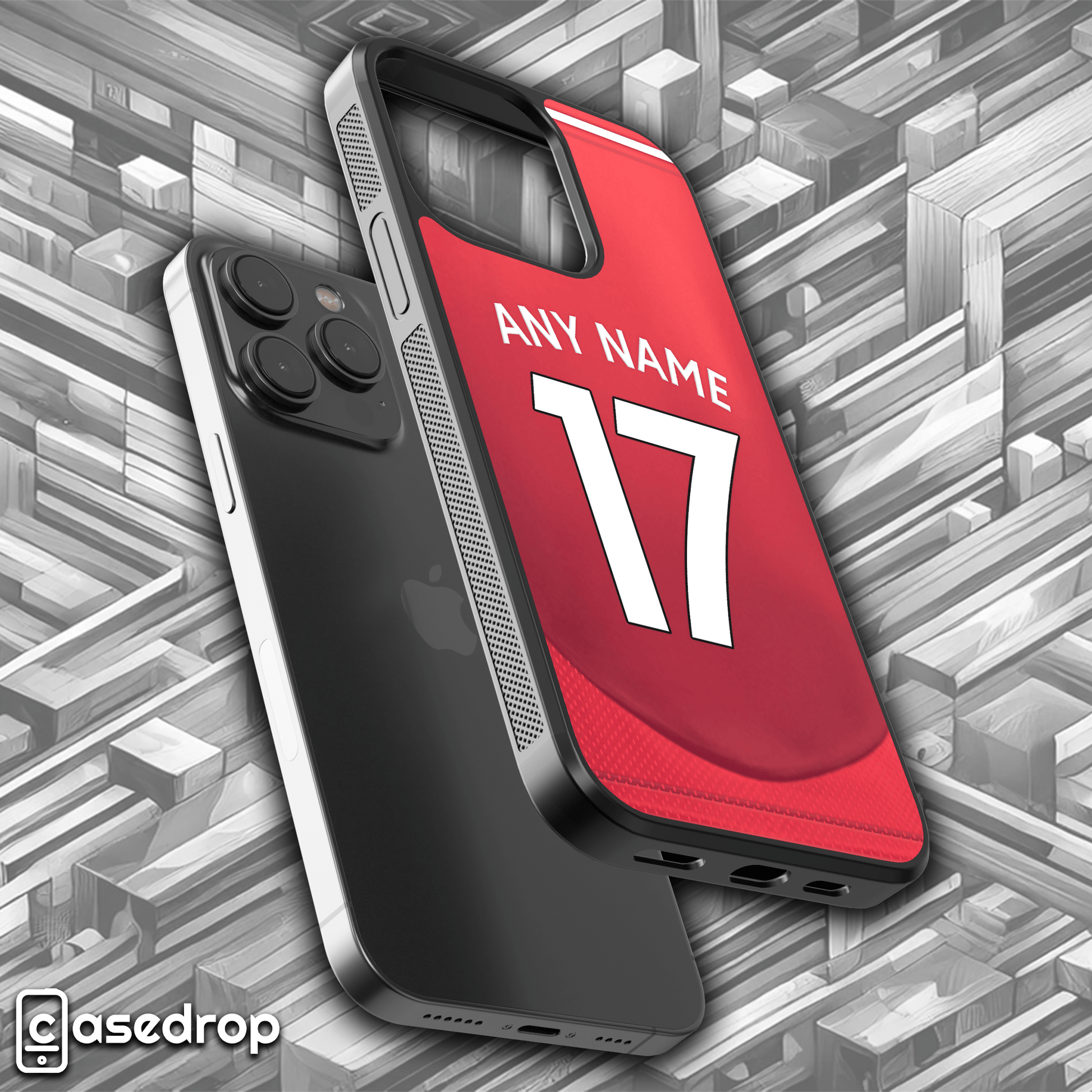 Stylish Manchester United FC Fan Case – Custom Football Shirt Style