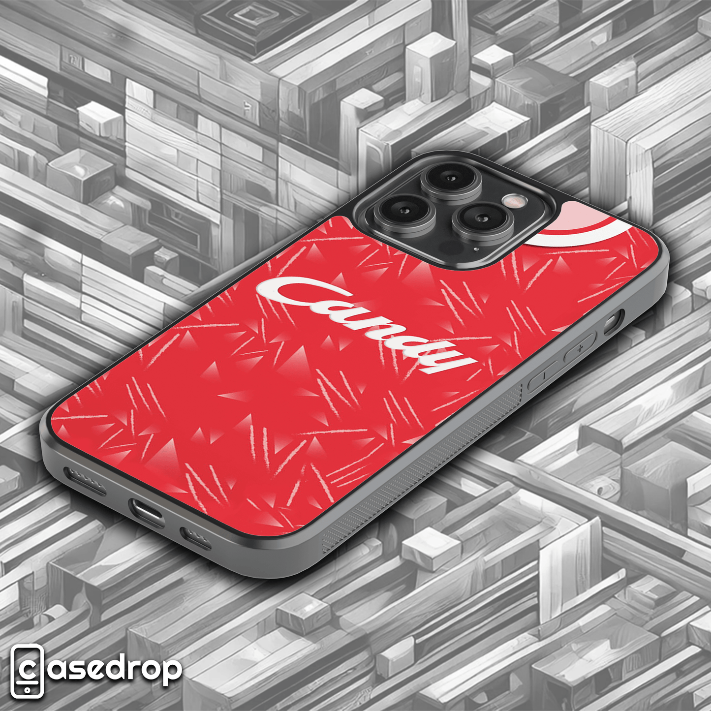 Classic Liverpool FC 1989 Home Kit-Inspired Phone Cover – Red Retro Style