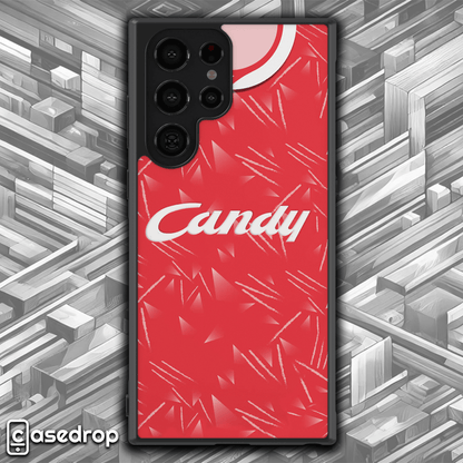 Liverpool Retro Football Case – 80s Anfield Home Shirt Tribute