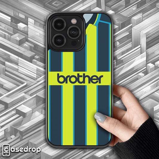 Manchester City 1999 Retro Phone Case – Classic Away Shirt Design