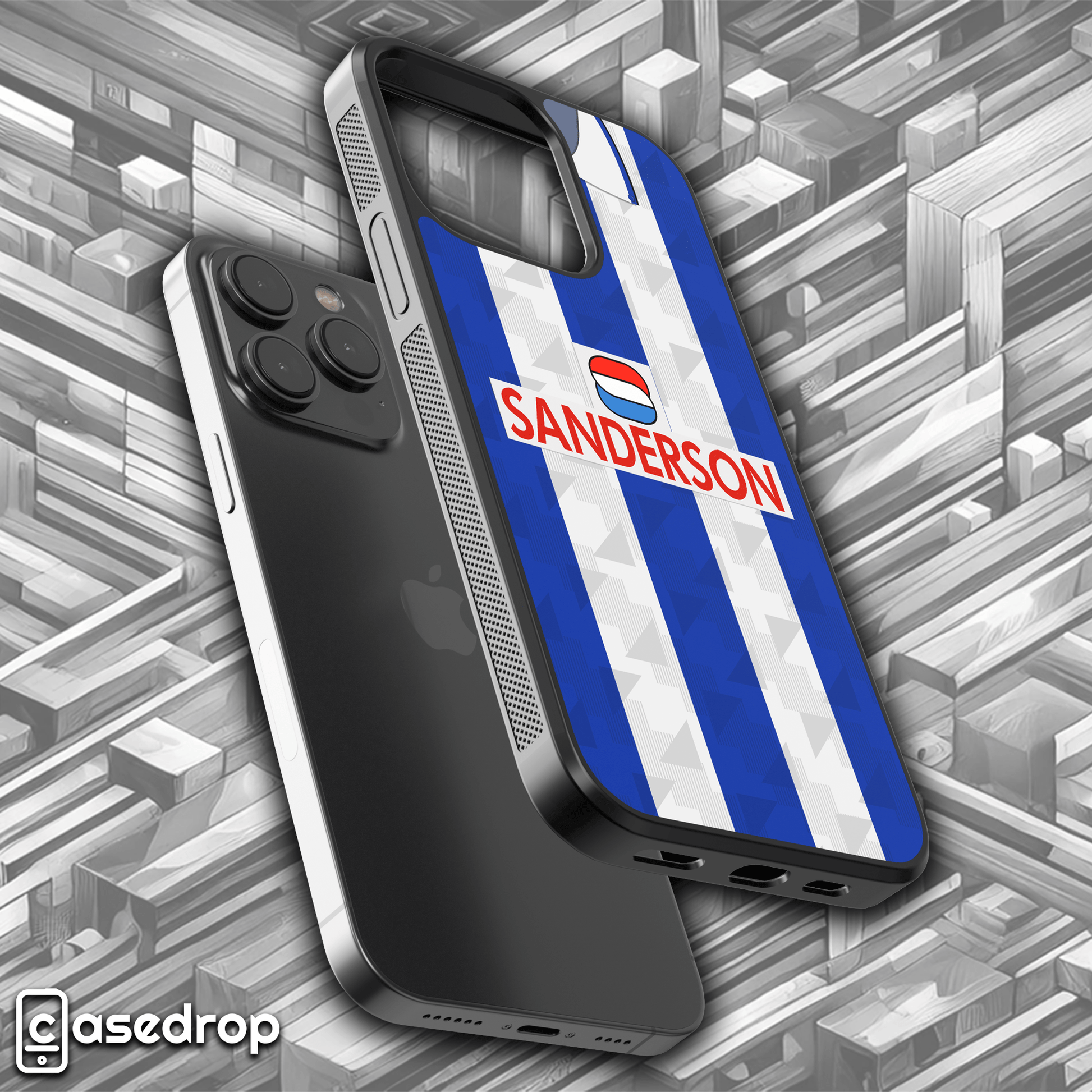 Vintage Sheffield Wednesday 1993/94 home shirt phone case for iPhone, Samsung & Pixel