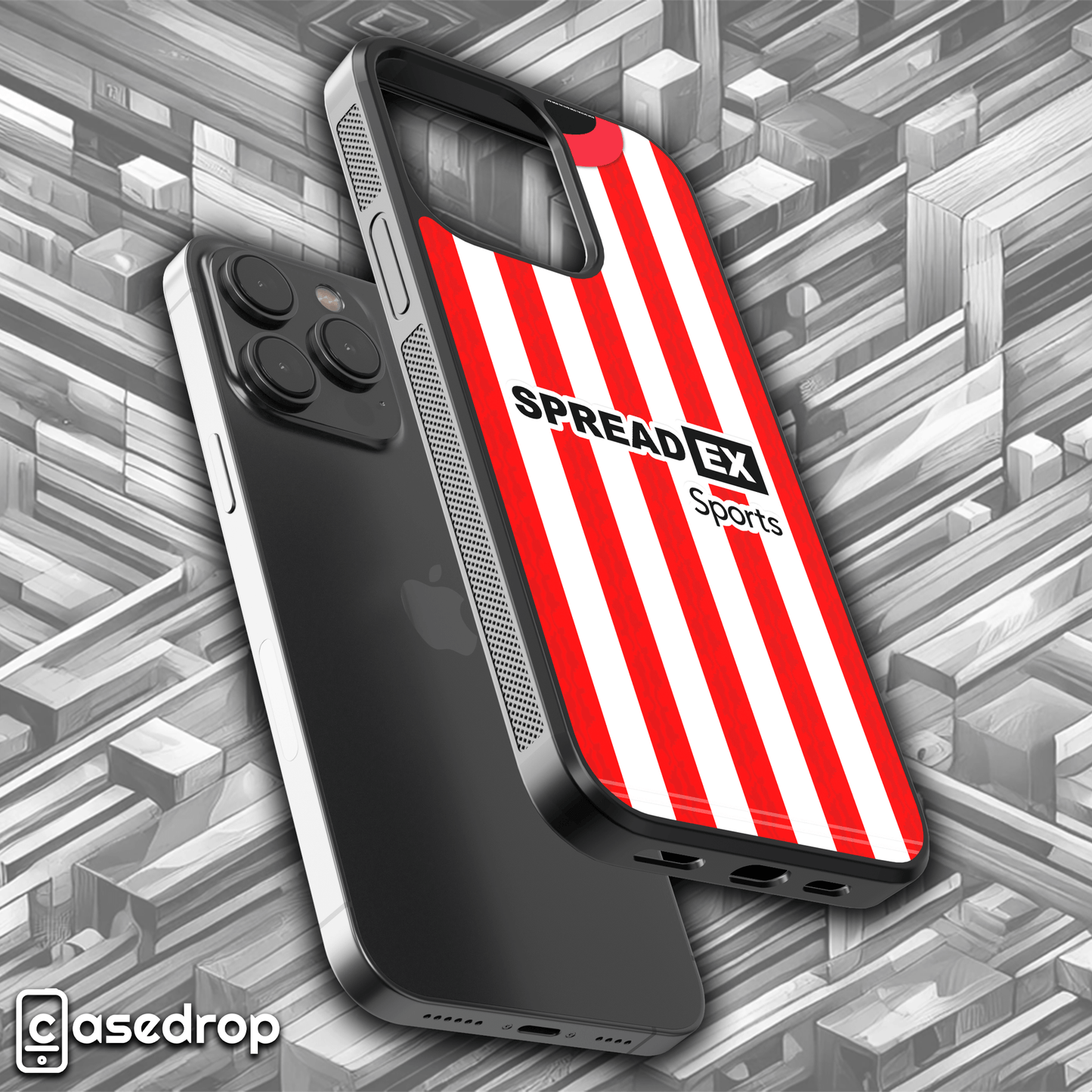 Sunderland AFC 2025 home shirt design phone cover