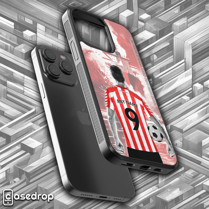 Custom Sunderland Mackem fan gift – personalised football phone case for iPhone, Samsung, and Google Pixel.
