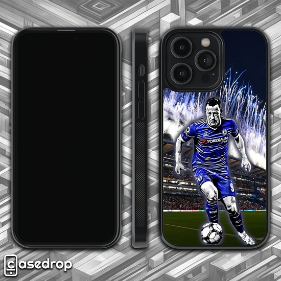 360 gif of Chelsea legend John Terry phone case design for iPhone, Samsung and Google Pixel phone models