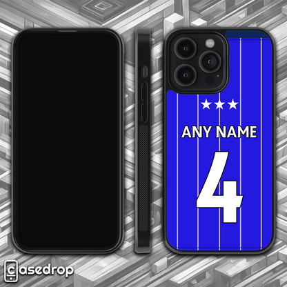 Rotating Ipswich Town 2025 personalised football shirt phone case