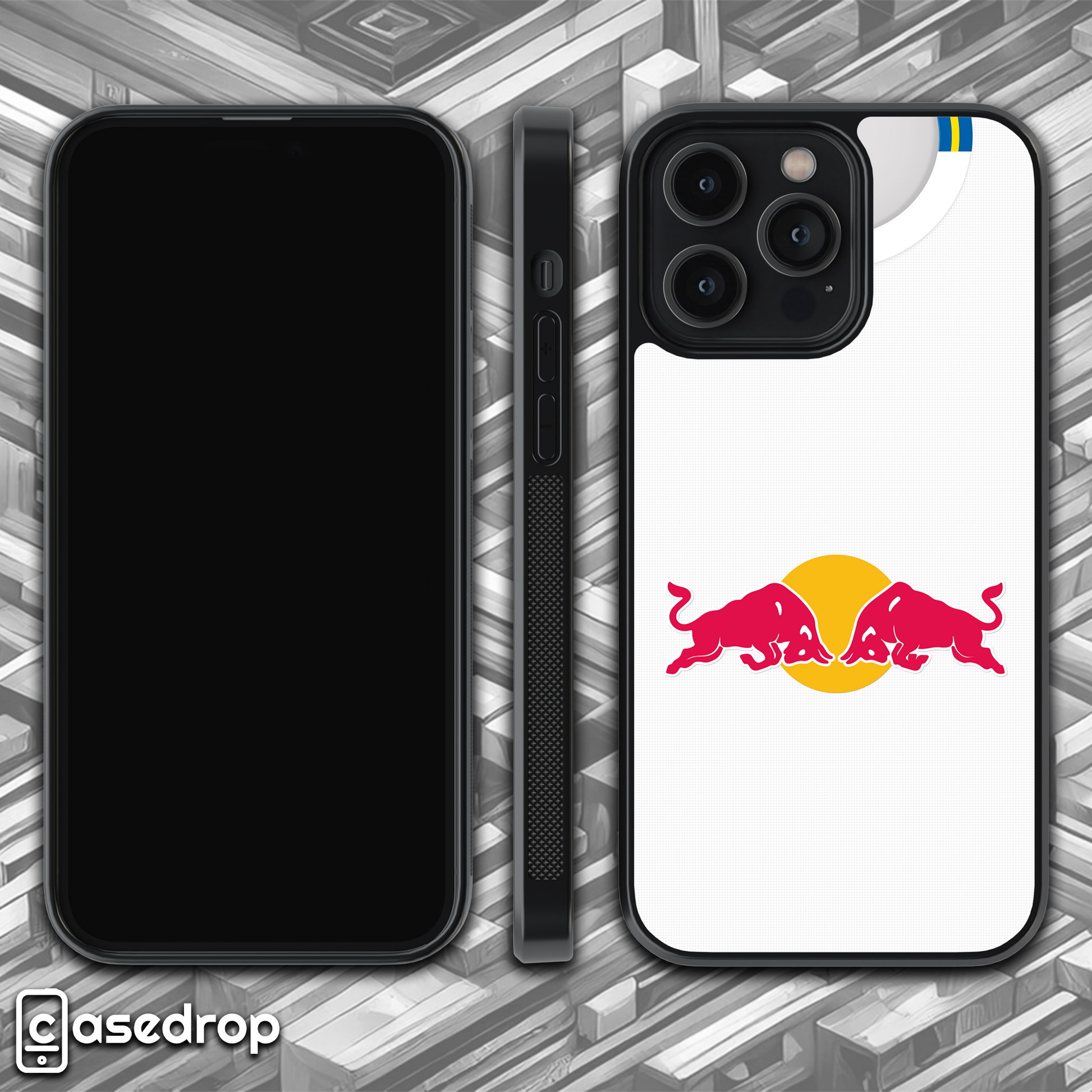 360 phone view of Leeds United 2025 kit design case for all models
