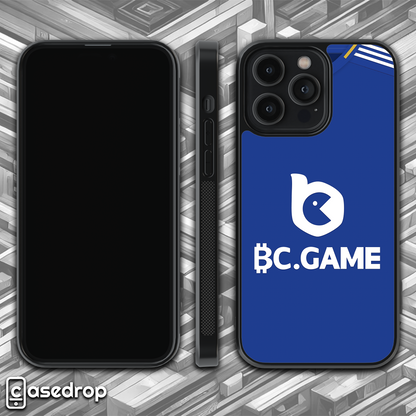360 rotating view – Leicester City 2024/25 football phone case with home kit design