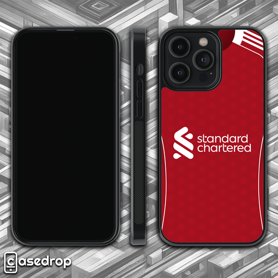 360 gif view of liverpool fc 2025 home front design phone case for iPhone, Samsung and Google Pixel phone models
